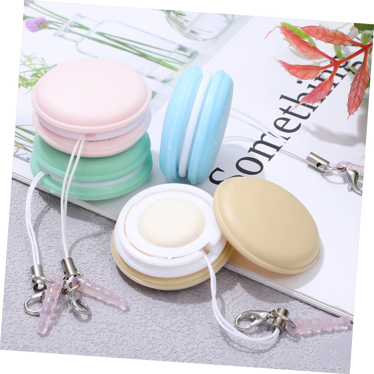 Didiseaon 20 Piezas Limpiaparabrisas Llavero Limpiador De Pantalla Limpiadores De Pantalla Macaron Encanto Llavero Macarrón Toallitas De Pantalla Paño De Limpieza Pp+silicona Computadora