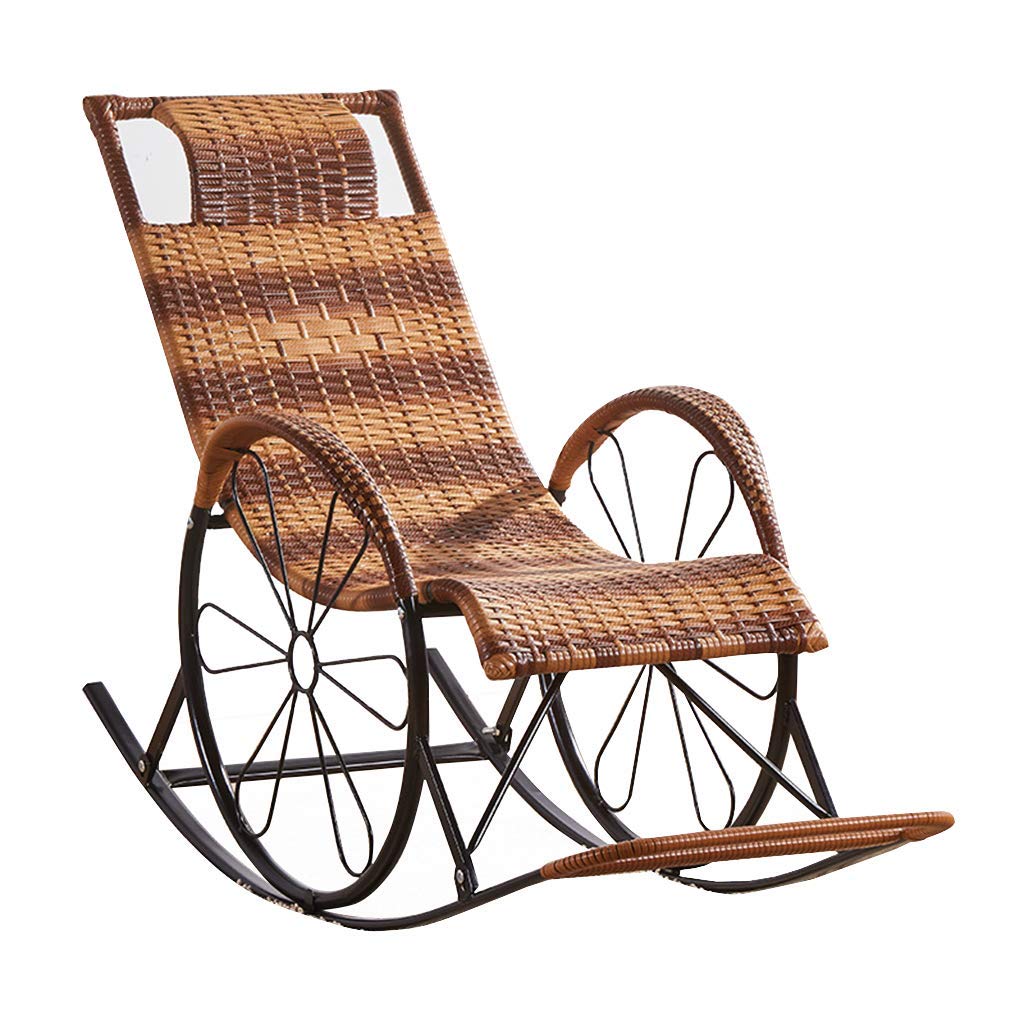 Chaises longues inclinables en rotin robustes 150 kg pour en finir avec le mal de dos au jardin