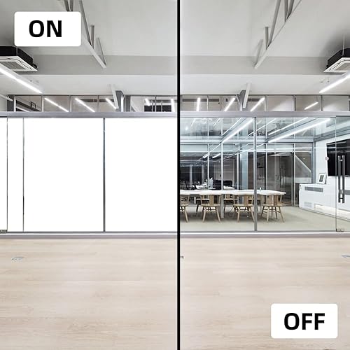 Miniatura 7 de PDLC Smart Film Inversa Smartfilm Power Off Atomización electrificada transparente para oficina en casa, baño de hotel, etc. Tamaño de muestra 6.496