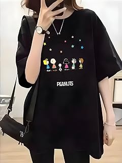 Tシャツ スヌーピー レディース 半袖 綿100% 日本製 春夏服 インナーシャツ クルーネック カットソー カジュアル ゆったり おしゃれ 快適 柔らかい 通気性 Tシャツ スヌーピー レディース 半袖 綿100% 日本製 春夏服 インナーシャツ クルーネック カットソー カジュアル ゆったり おしゃれ 快適 柔らかい 通気性