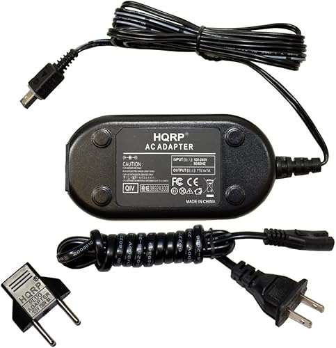 HQRPAdaptador ACcargador de repuesto para JVC gr-da30uvideocámara GR-DA30US con EE UU Cord  Euro plug adapter disponible en Yaxa Colombia