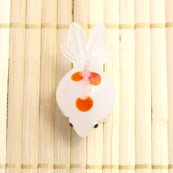 Amazon.co.jp: フォーカート 置物 白 全長2.5cm かわいい手作り