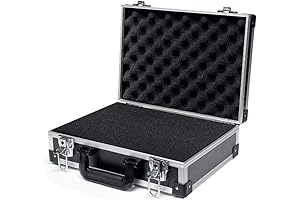 Aluminum Hard Case With Customizable Foam Insert