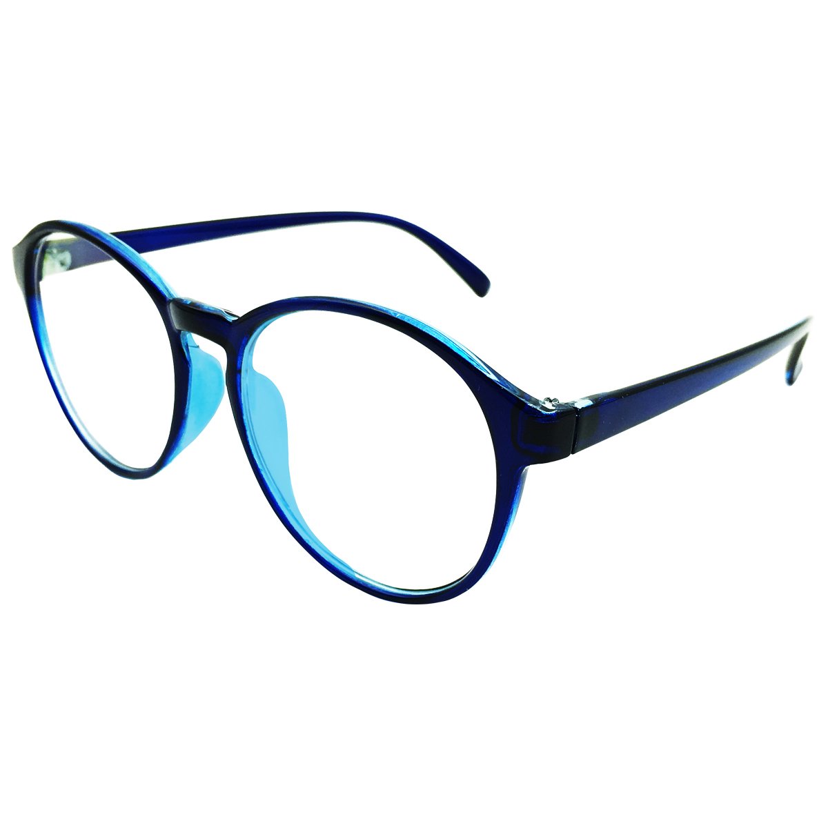 Southern Seas Men's Blue +2.00 Bifocal Oversize Reading Glasses D Shape Bifocals Wo Readers Frames