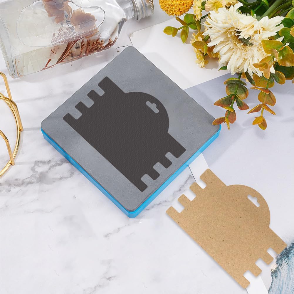 SUPERDANT Necklace Display Card Leather Die Bracelet Storage Wooden Die Cutter Leathers Cutting Dies DIY Art Crafts Leathers Dies Cutter for Men Women Leather Making for Handmade Lover Gifts