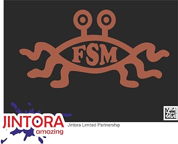 Sticker - Decal - JDM - Die Cut - FSM - 189x99 mm - JDM - Die Cut - Car - Truck - Bus - Window - Laptop - Coach - Rear Window - Brown