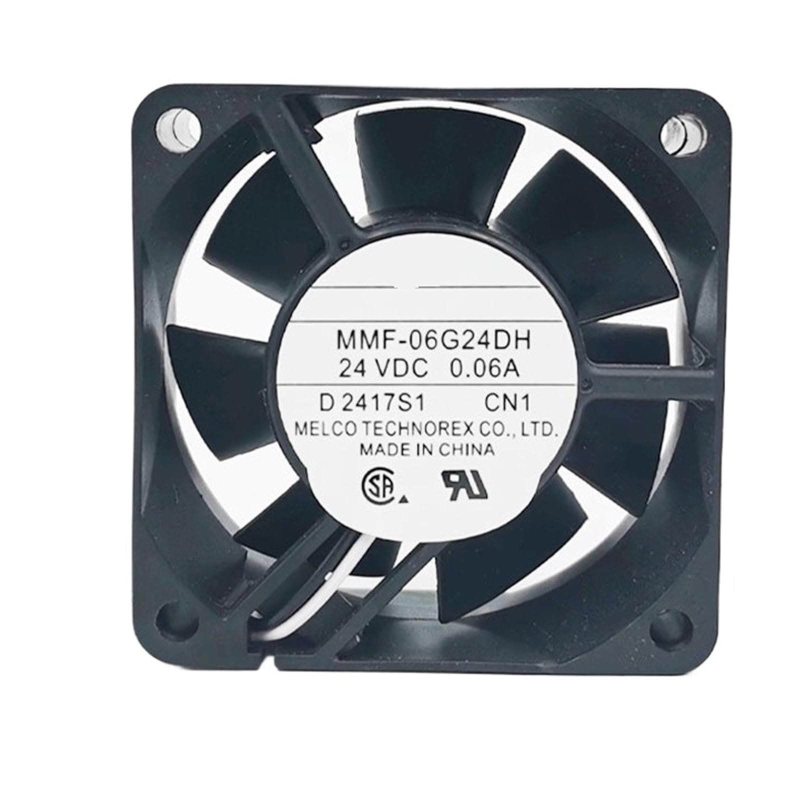 OKEWGHFL Cooling fan 24VDC 0.06A 2-wire 60 * 60 * 25mm MMF-06G24DH-CN1