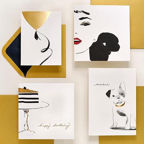 Miniatura 6 de Papyrus Tarjeta de agradecimiento en blanco (Merci)