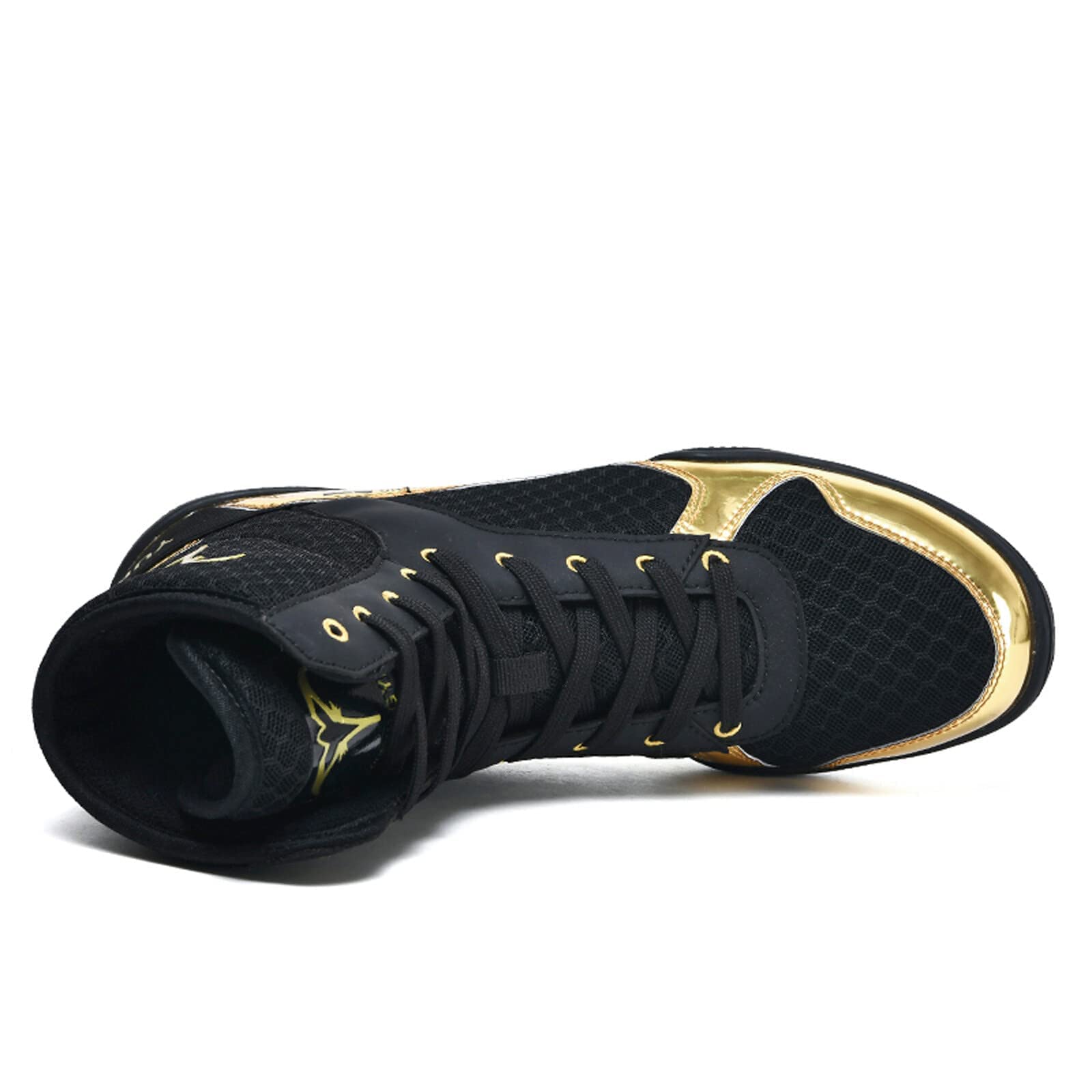 Entrenadores De Boxeo para Hombre, Zapatillas De Culturismo De Peso Ligero, Zapatos De Lucha Antideslizantes, Calzado De Kickboxing De Malla Transpirable