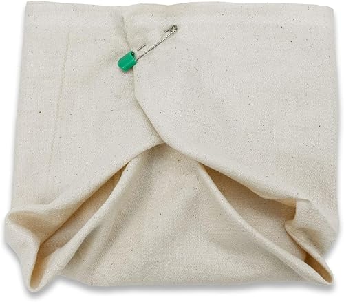 Miniatura 10 de OsoCozy Pañales de tela plana blanqueados con diseño de seye, 27.2 x 26.8 in, pañales de tela plana de una capa hechos de algodón suave y duradero