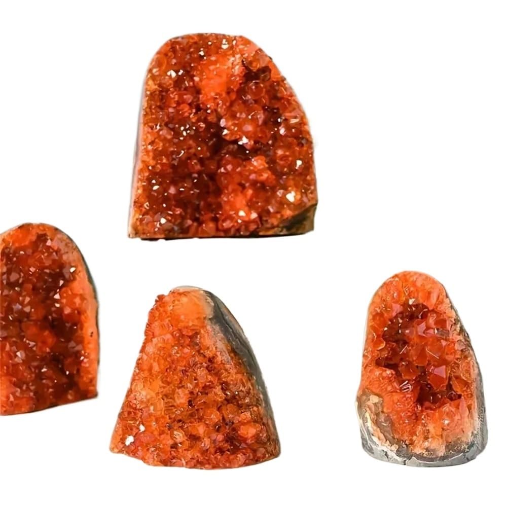 YLQUXEUV 1pc 700-800g Brazilian citrine clusters gemstones spiritual gifts