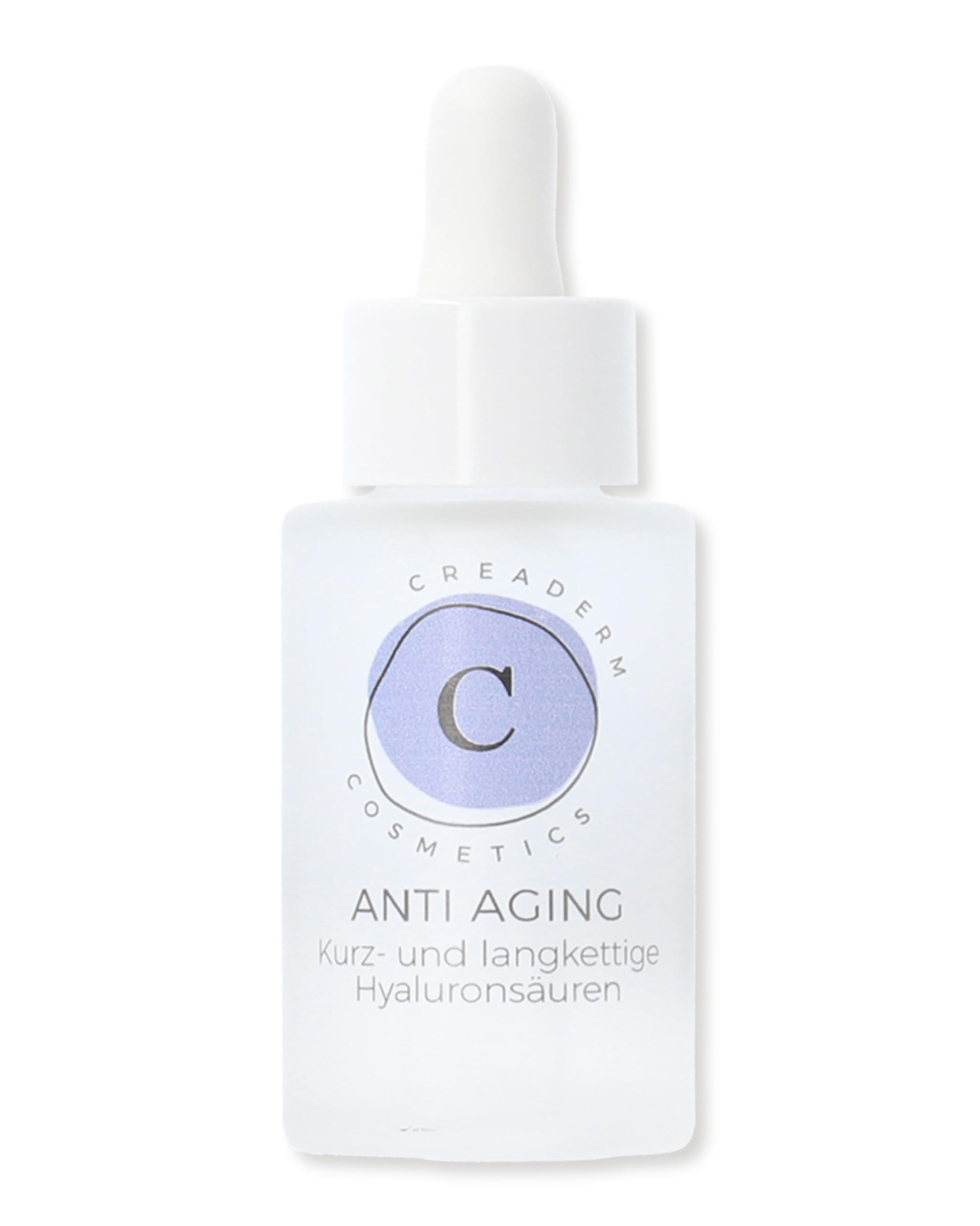 Hyaluron Serum konzetriert, feuchtigkeitsspendend bei trockener Haut, Spannkraft und Elastizität durch kurz- und langkettige Hyaluronsäuren, Anti Aging Anti Falten, straffend,30 ml