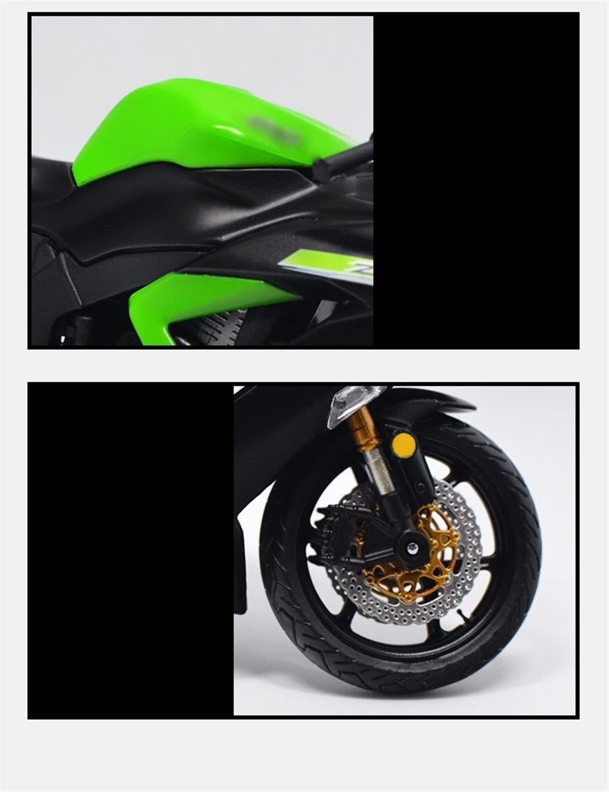 Pour Kawasaki Ninja Z800 1/12 course tout-terrain moto modèle simulation alliage Locomotives rue moto modèle collection cadeau pour Petit ami(Black Pour Kawasaki Ninja Z800 1/12 course tout-terrain moto modèle simulation alliage Locomotives rue moto modèle collection cadeau pour Petit ami(Black