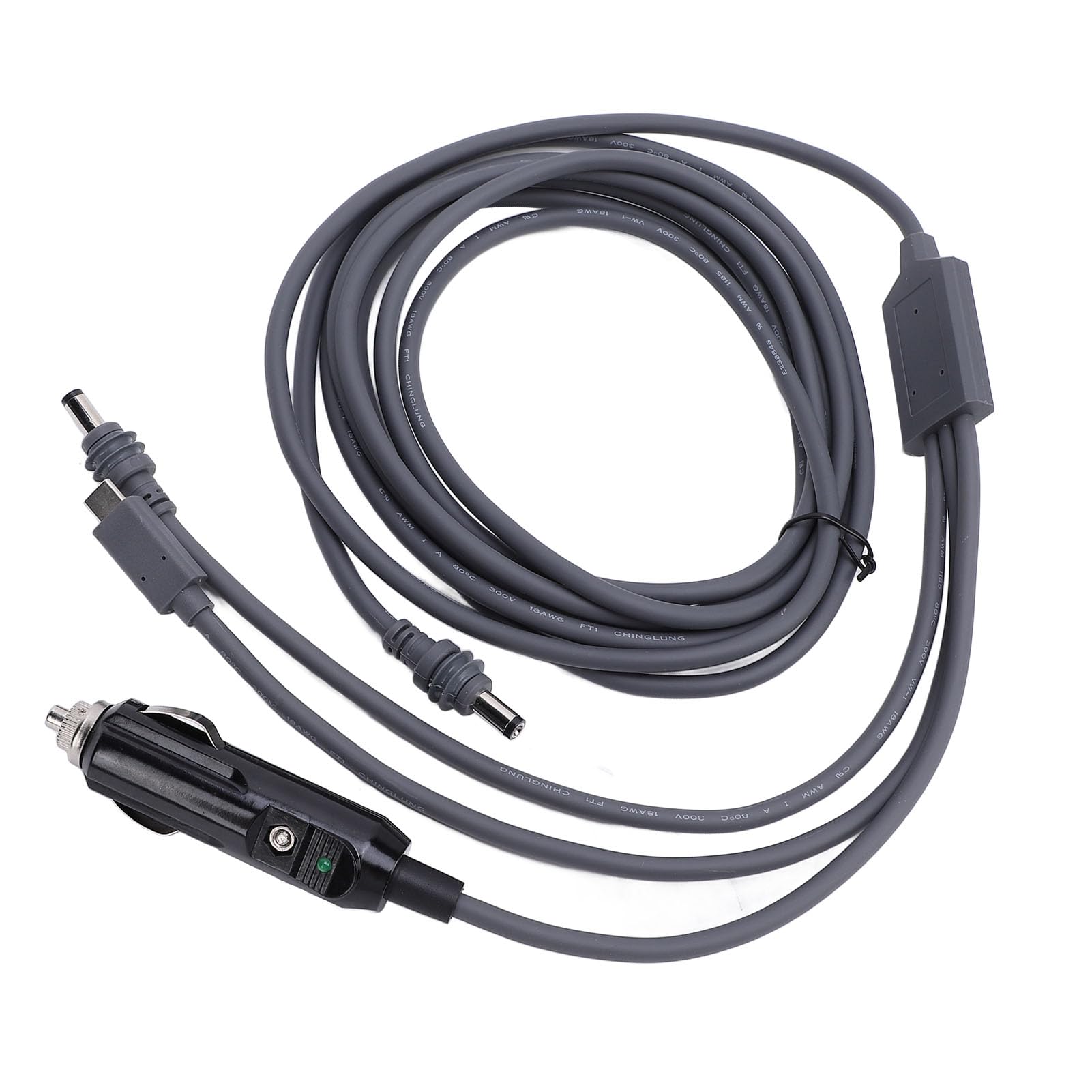 Zerodis Satellite DC Stromkabel PVC Typ C auf DC Kabel, Wasserdicht (#2)