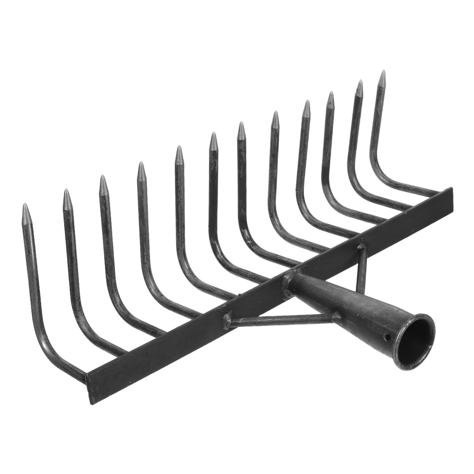 SHINEOFI Tête De Râteau De Jardin Acier Outil pour Désherbage Et Nivellement De Sol pour Jardin Et Agriculture