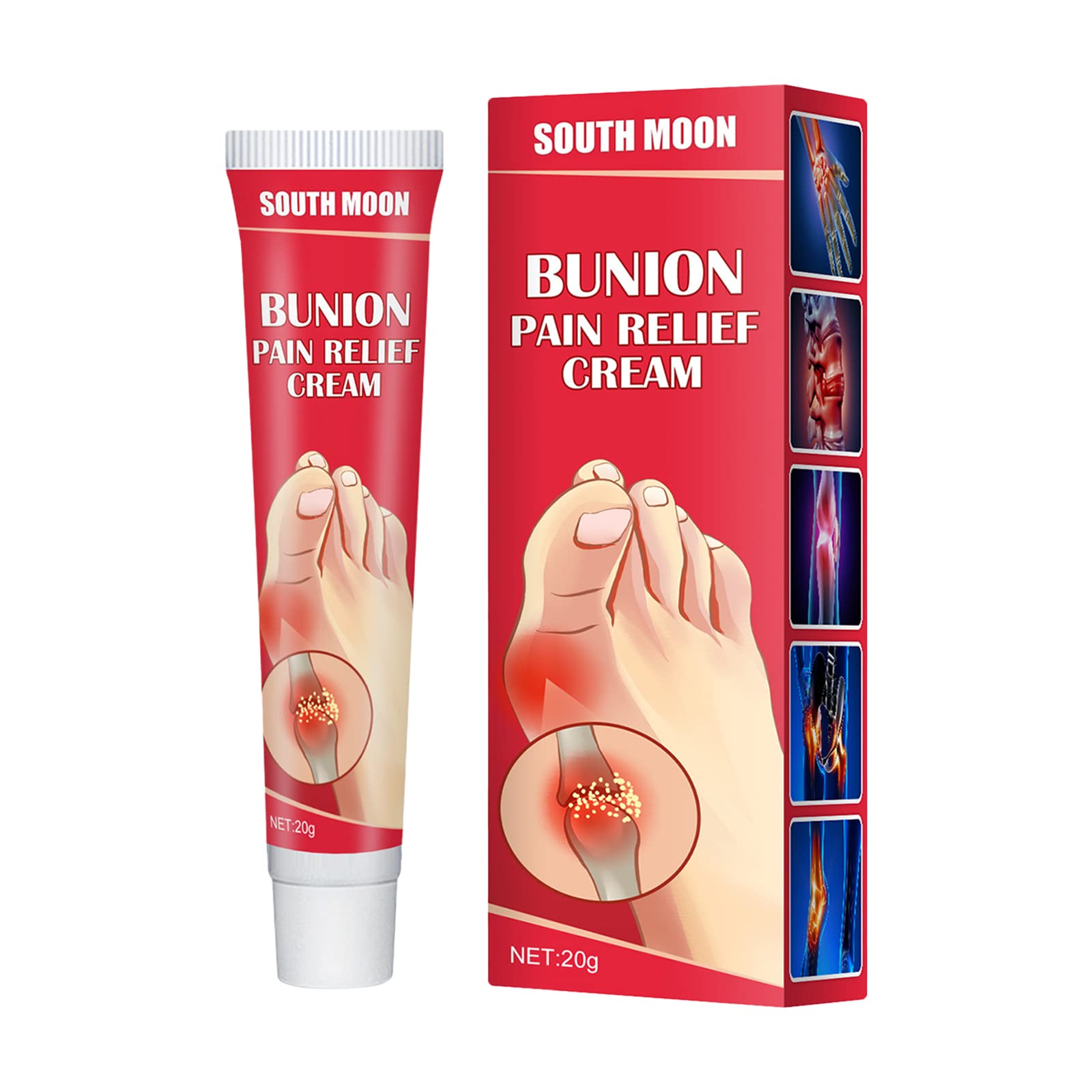 20g Toe Vaus Pain Relief Cream Joint Pain Cream ical Pain Relief Cream for Hallux Knee Lumbar Arritis