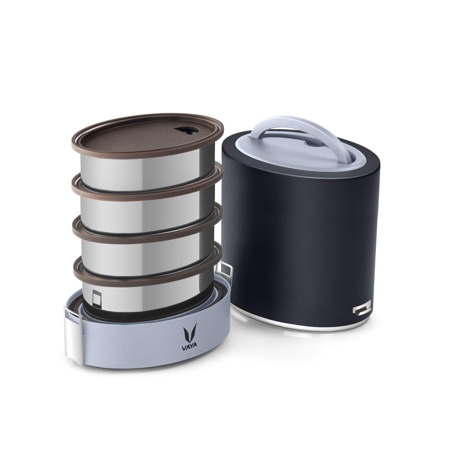 VAYA TYFFYN Jumbo Lunch Box - Stainless Steel Tiffin -10