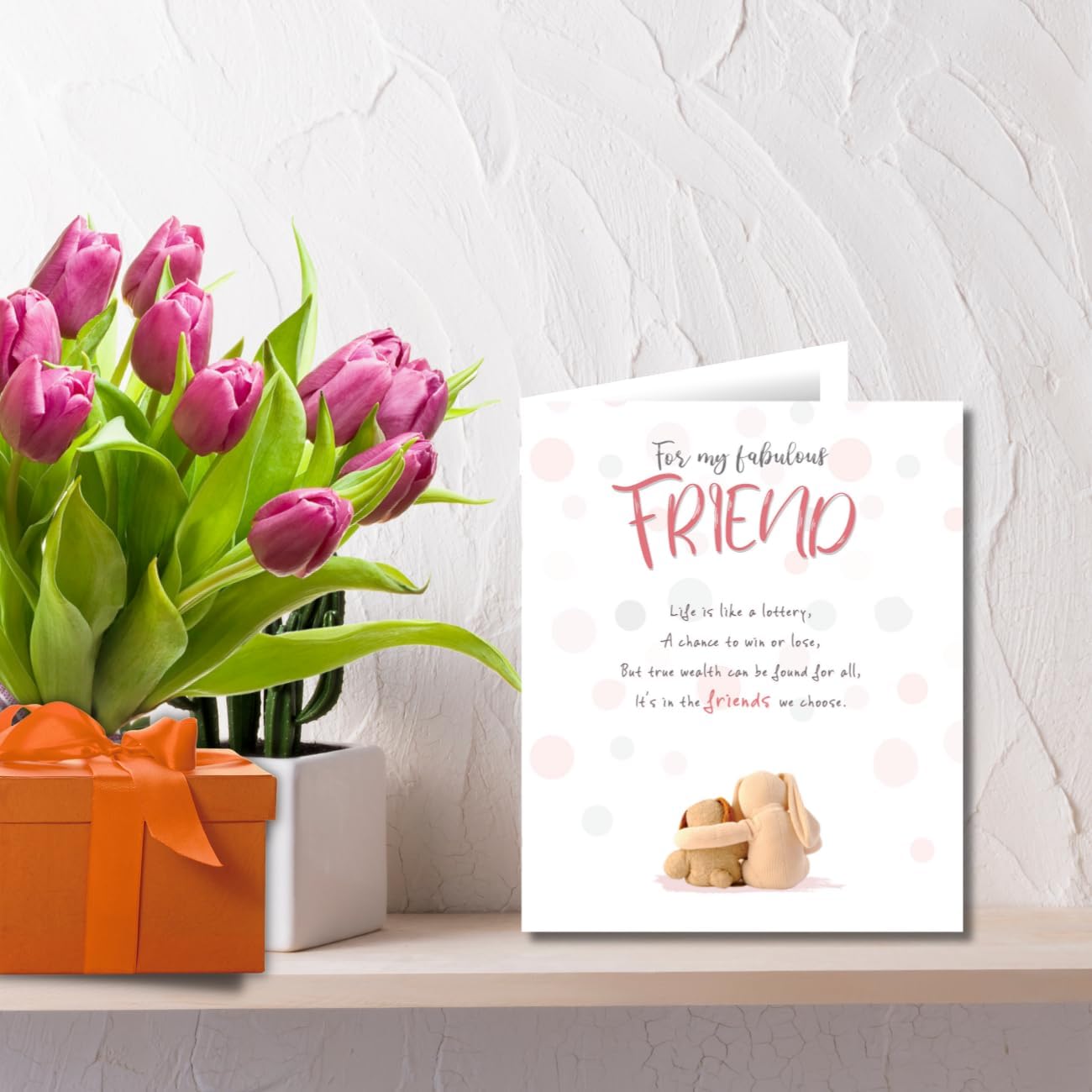 Stuffed with Love, Funny Birthday Card, For My Fabulous Friend Happy Birthday Card for Her, Generic Birthday Card