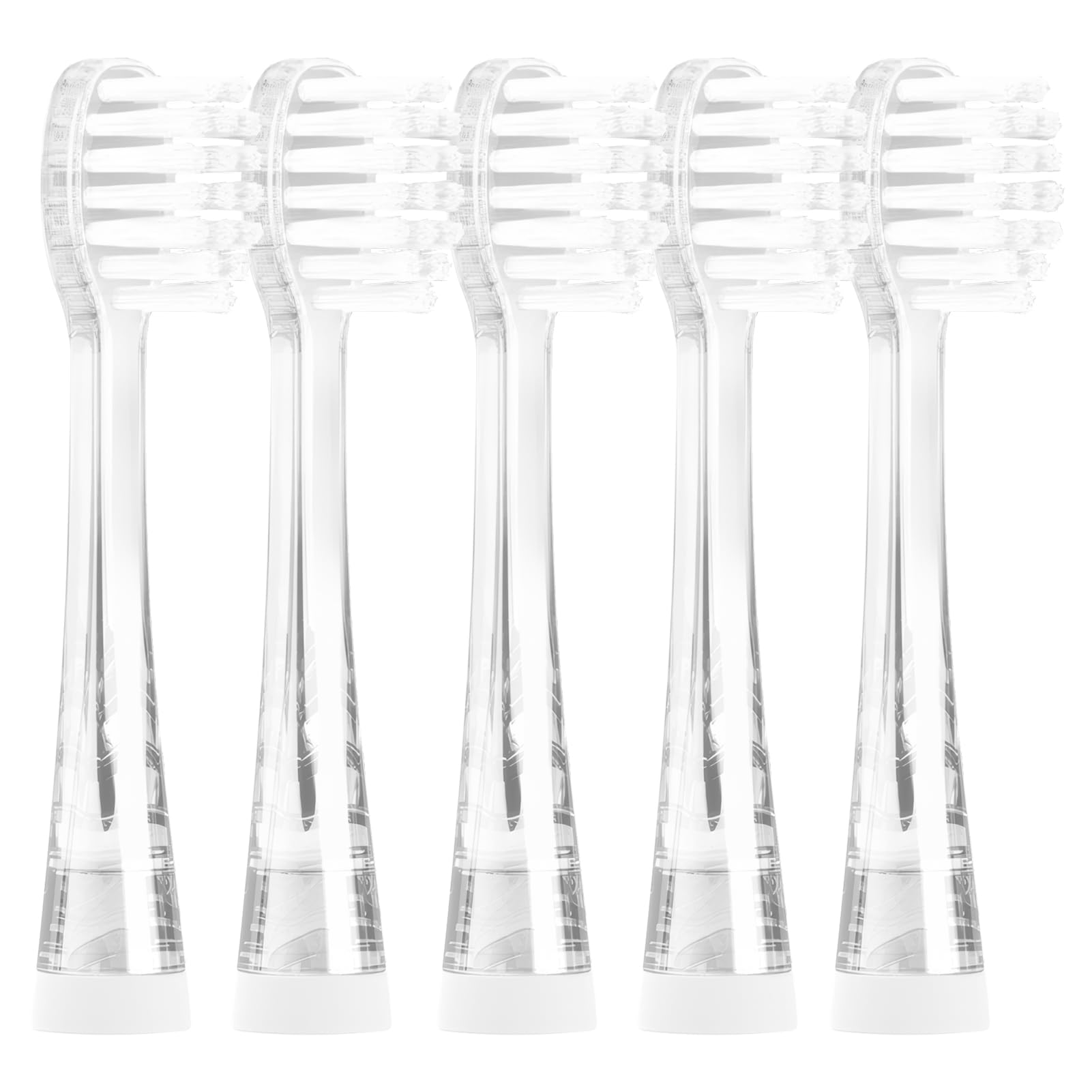 Lot de 5 Cabezales de Repuesto para Cepillo Dientes Eléctrico Infantil Compatibles con Seago SG513 SG977 SG2139 Dada Tech, Recambios de Cerdas Suaves para Niños 3+ Años, Cuidado Bucal Seguro y Cómodo