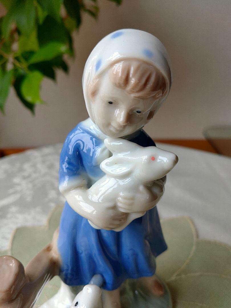 Amazon.co.jp: アンティーク陶器人形 置物 飾り物 レトロ 瀬戸