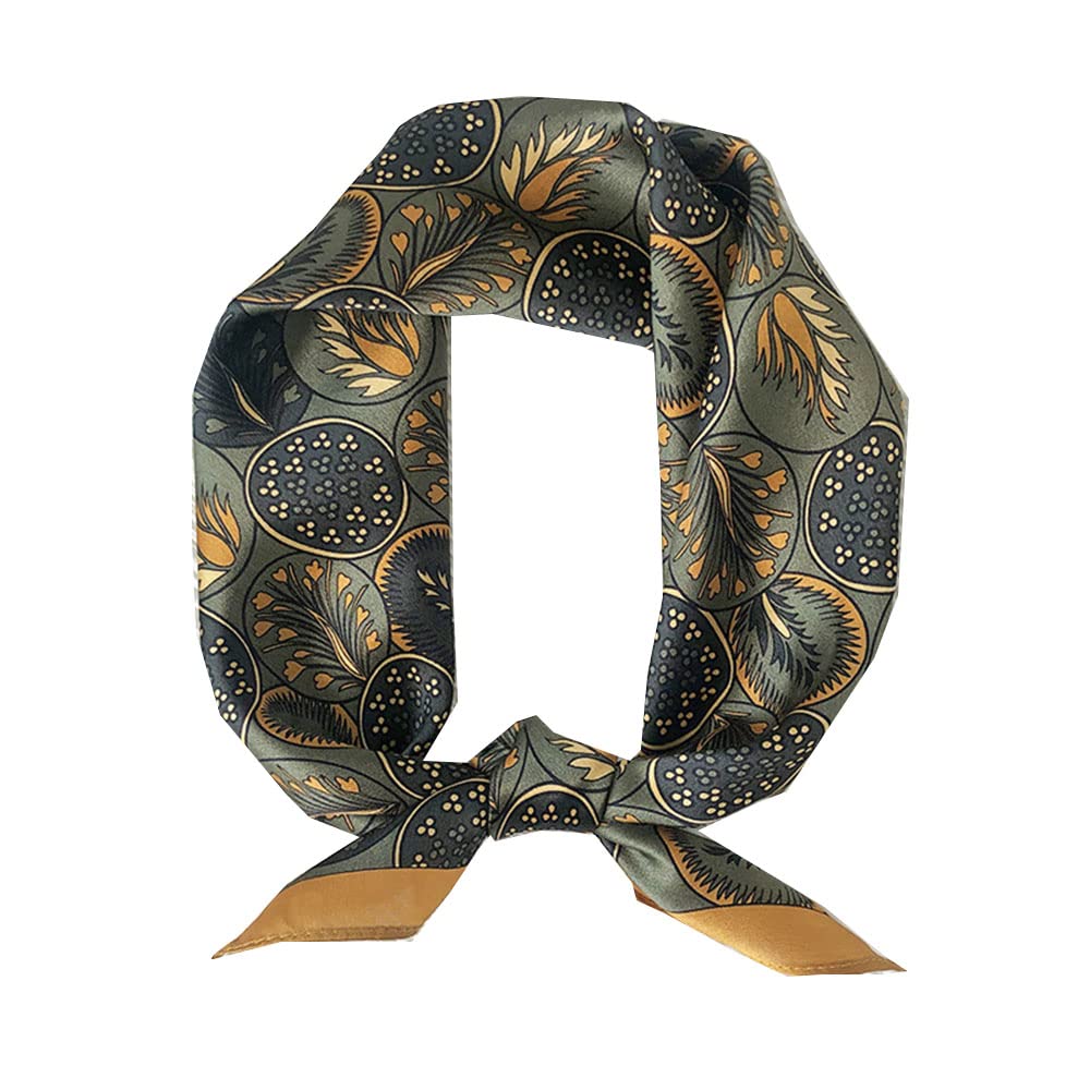 Bandana En Soie Pour Homme 70x70 Cm - Foulard En Satin Multifonction - Pour Look Formel Ou Décontracté