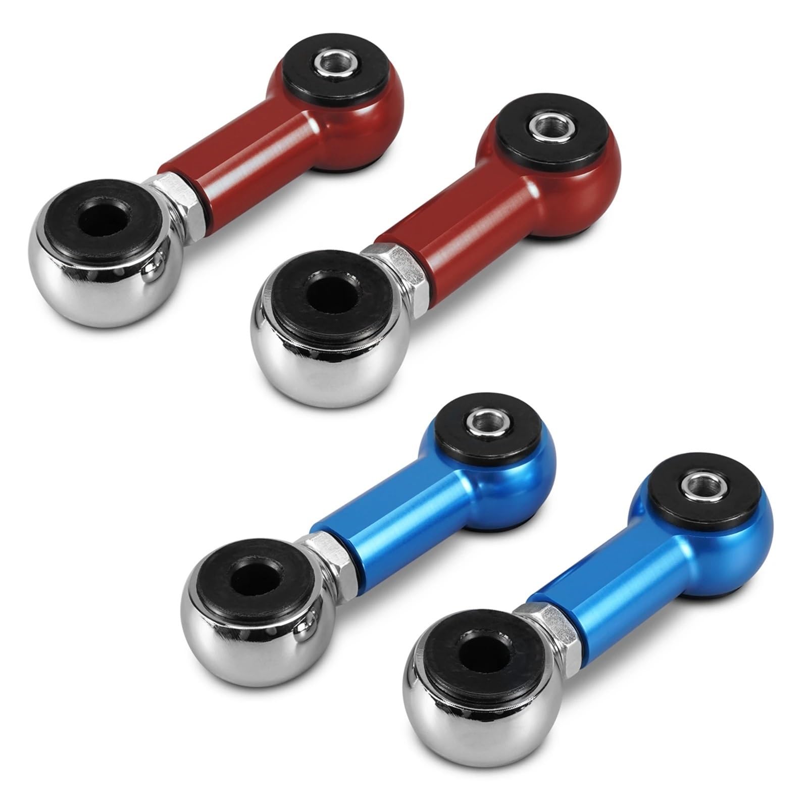 zestaw stabilizatora Regulowany tylny drążek stabilizatora Zestaw końcowy pasuje do BMW E46 330i 330ci 325i 325ci 330xi 325xi 328i 328ci 323i 323ci Stabilizatory Poprzeczne(Blue)