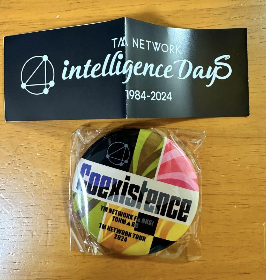 TM NETWORK ガチャガチャ マスキングテープ バッジセット TM NETWORK