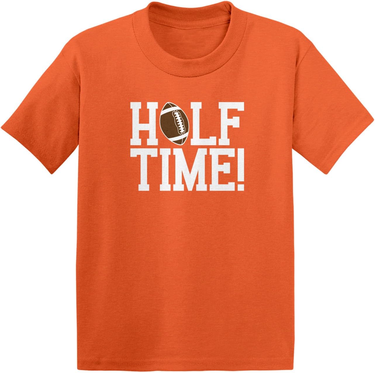 Tcombo Halftime! - Football Half Birthday Infant/Toddler Cotton Jersey T-Shirt