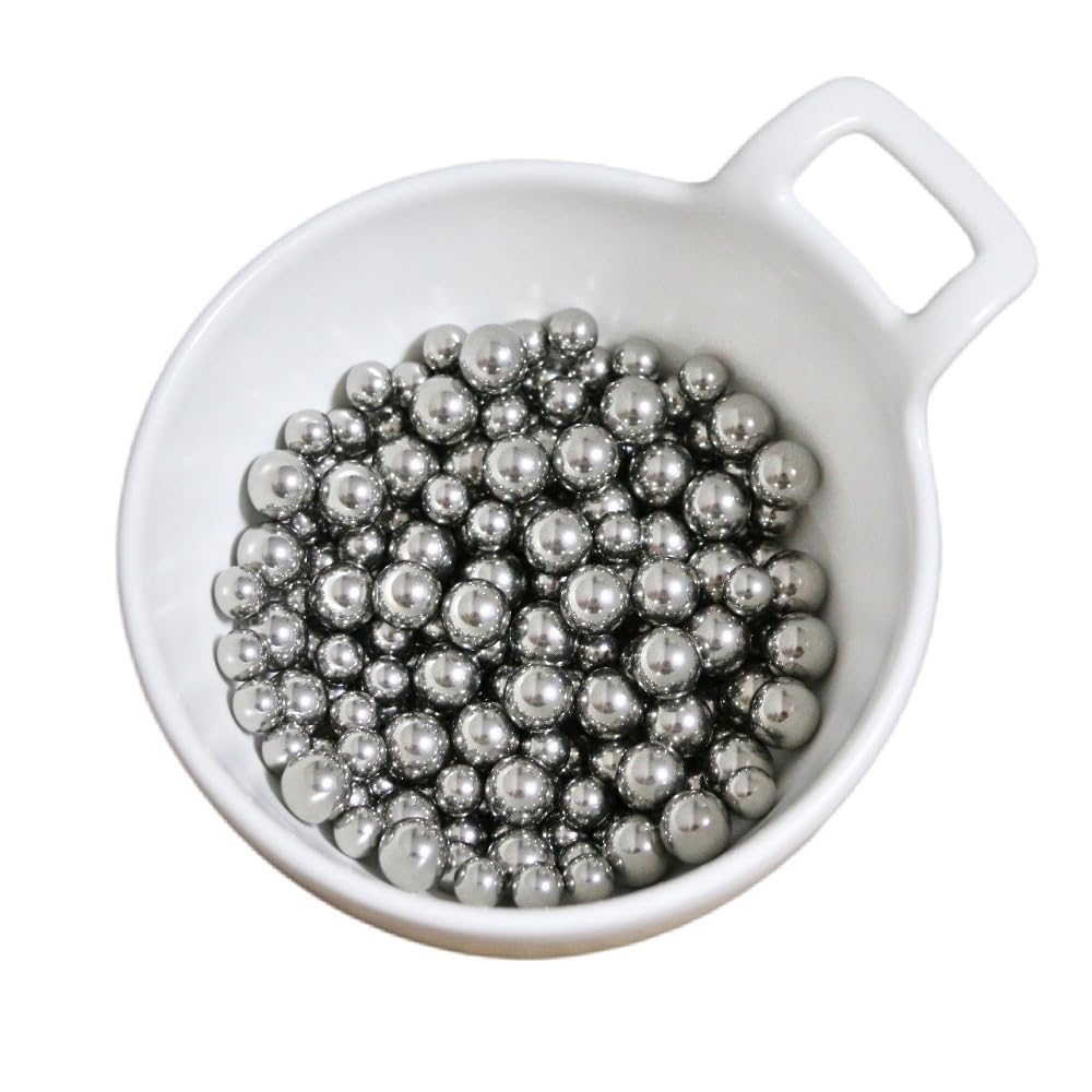 11/32" (8.731mm) 200pcs Chrome Steel Bearing Balls G16 Precision Hardened (AISI52100)