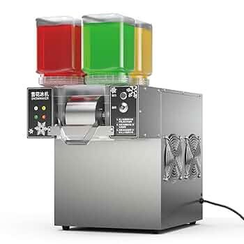 Amazon | RAAKIMO かき氷機 スノーフレーク製氷機 電動 アイス