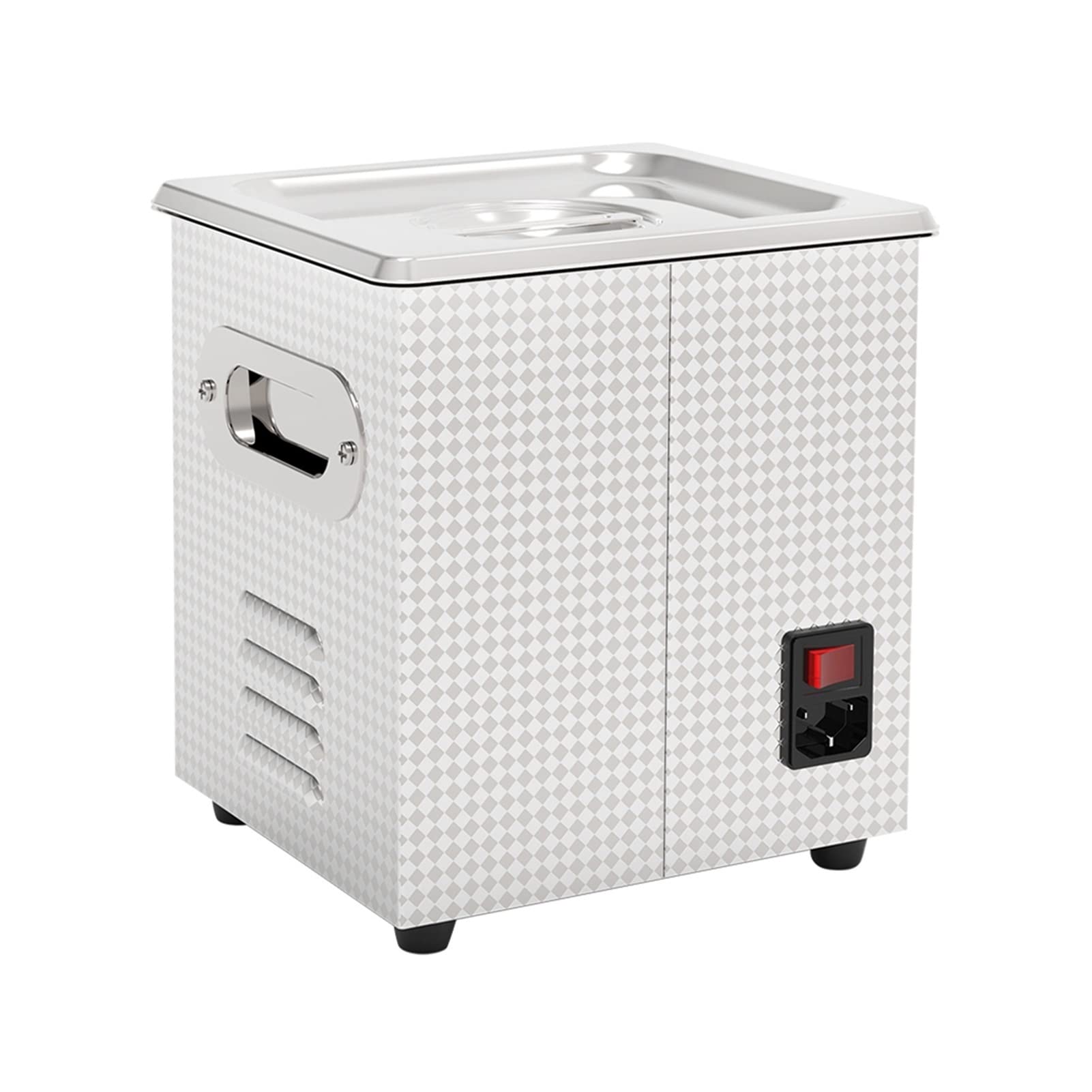Dispositivo per la Pulizia ad ultrasuoni 1. 3L 120w Cleaner ad ultrasuoni for Occhiali Orologi for Gioielli Parte di riserva Rust Iniettore Combusti(120W)