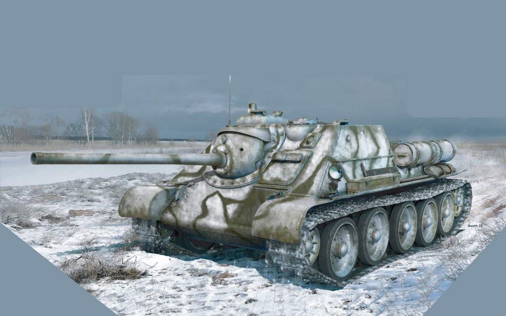 Amazon | su-85 Soviet SPG Mod。1943 W/クルー(Early Production) 1