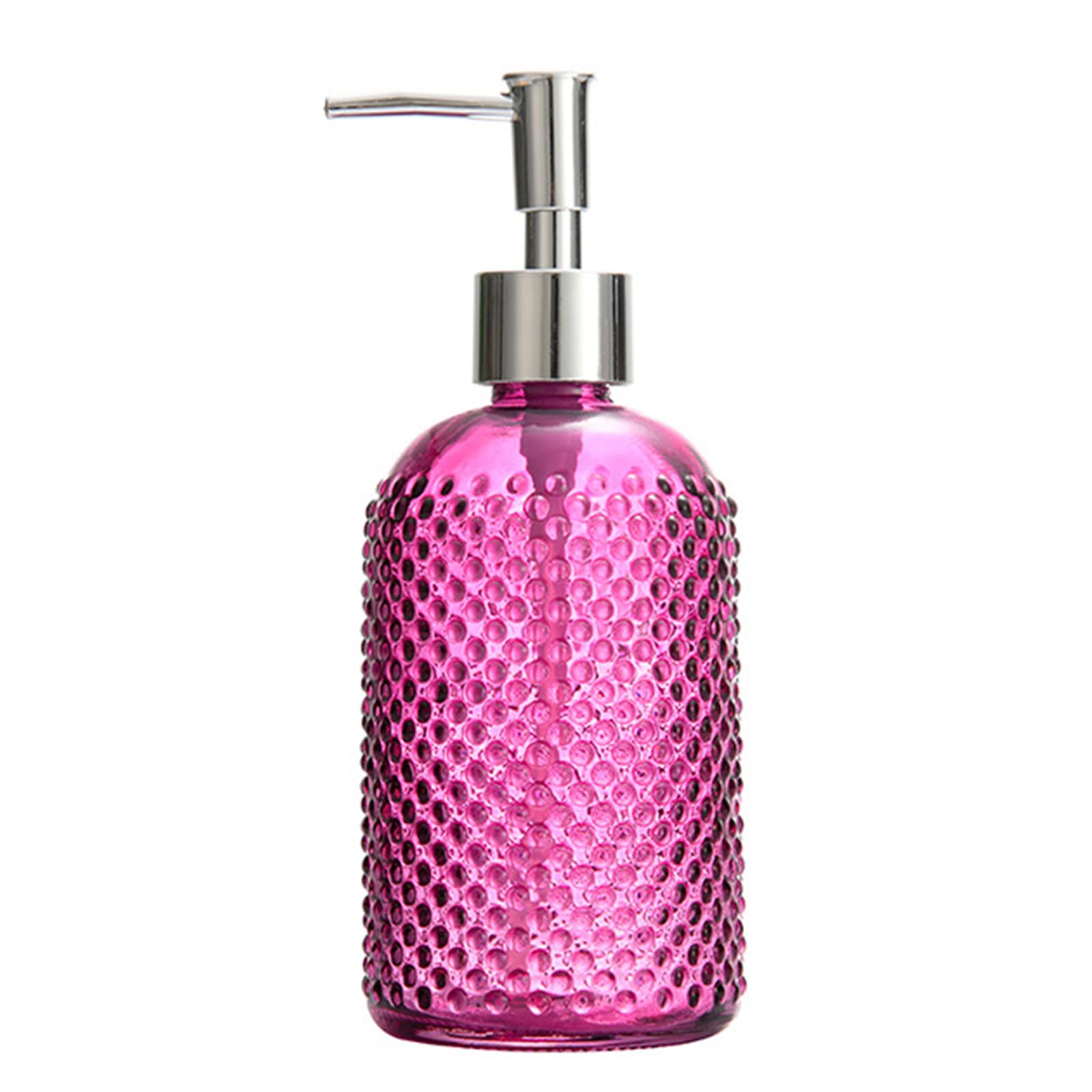 Refillable Glass Soap Dispenser Leakproof Pumps Liquid Container for Sink Countertop 400ml Bathroom Liquid Soap Dispenser for Kitchen and Bathroom