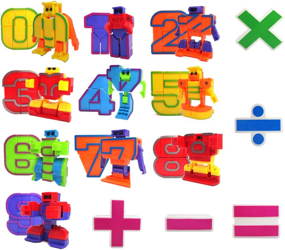 Number Robot Toy