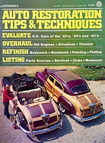 Auto Restoration Tips & Techniques 0822706571 Book Cover