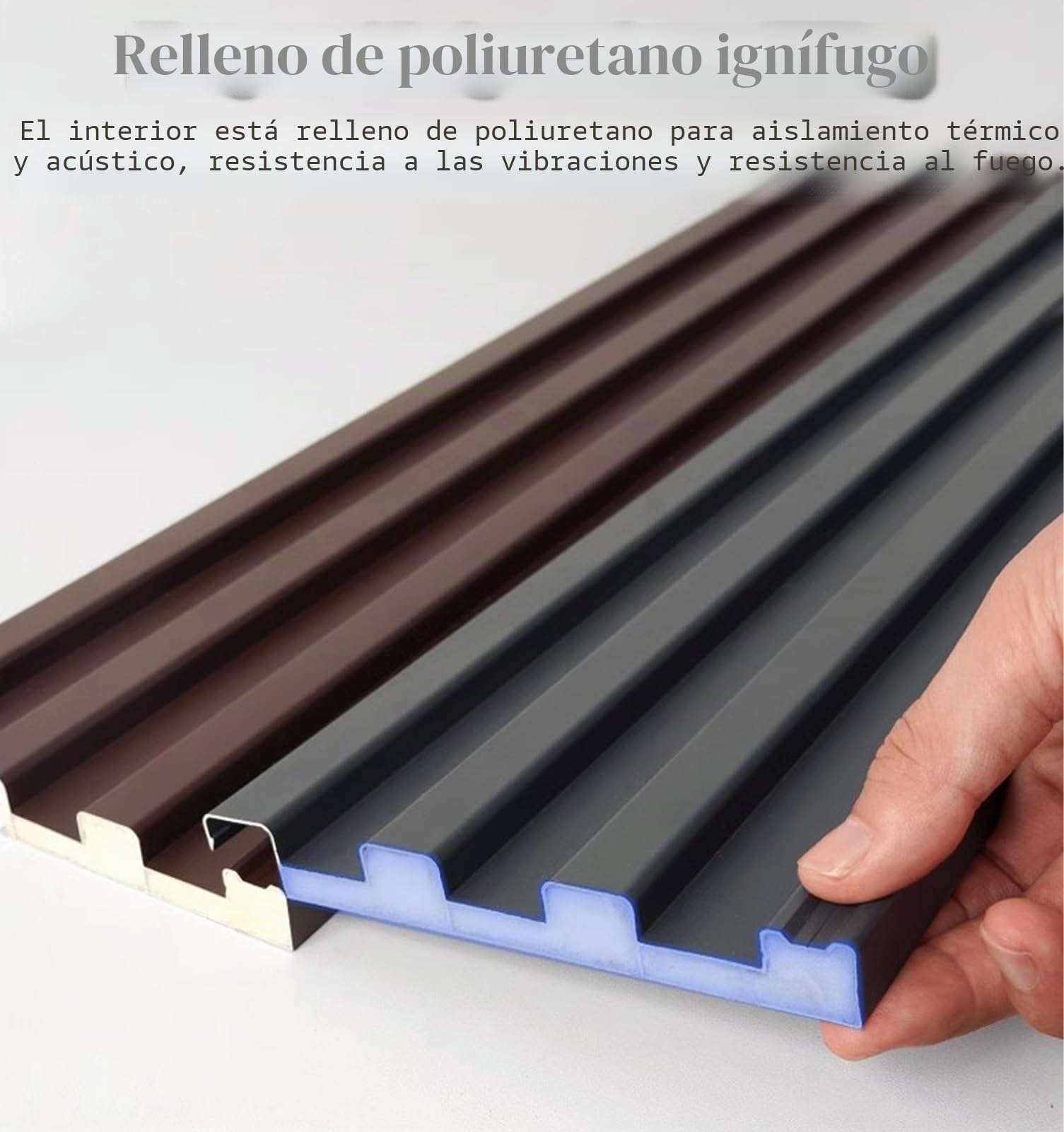 Paneles para Tejado 10 Paneles de Techo de Metal Corrugado, Revestimiento de Pared para Cercas de Jardín Al Aire Libre, Tablero de Cubierta de Revestimiento de Techo con Relleno(L-1.1m/3.6ft)