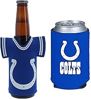 Vista 19 de Soporte aislante para latas y botellas de fútbol americano enfriador de bebidas Huggie (Nueva Orleans (Saints) - Negro)