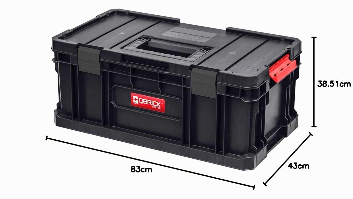 Chariot à outils XL modulable - Mallette d'atelier de la série « Q-Brick » - Avec de nombreux accessoires - Pour usage privé et commercial