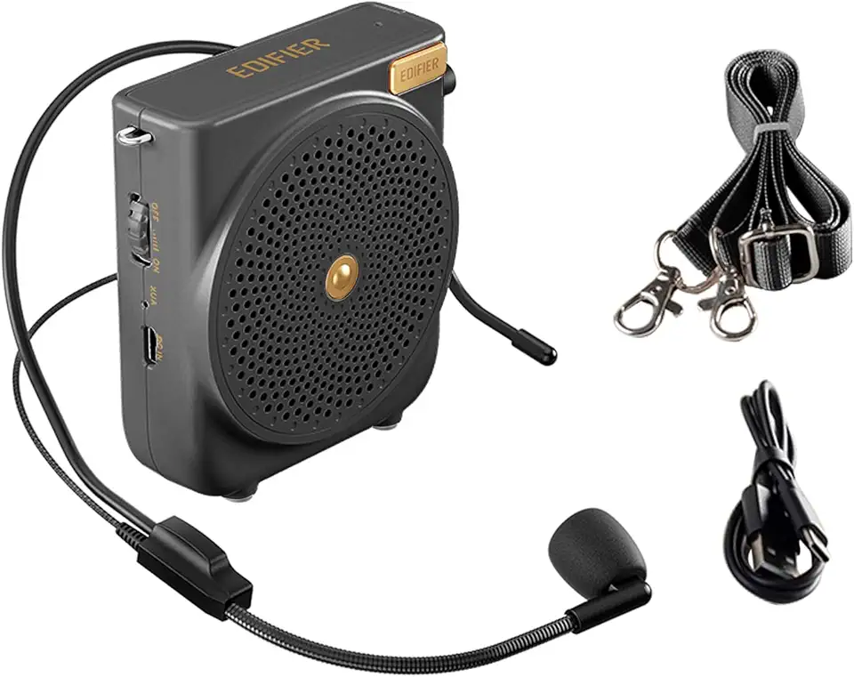 AMPLIFICADOR DE VOZ EDIFIER MF3 - PRETA