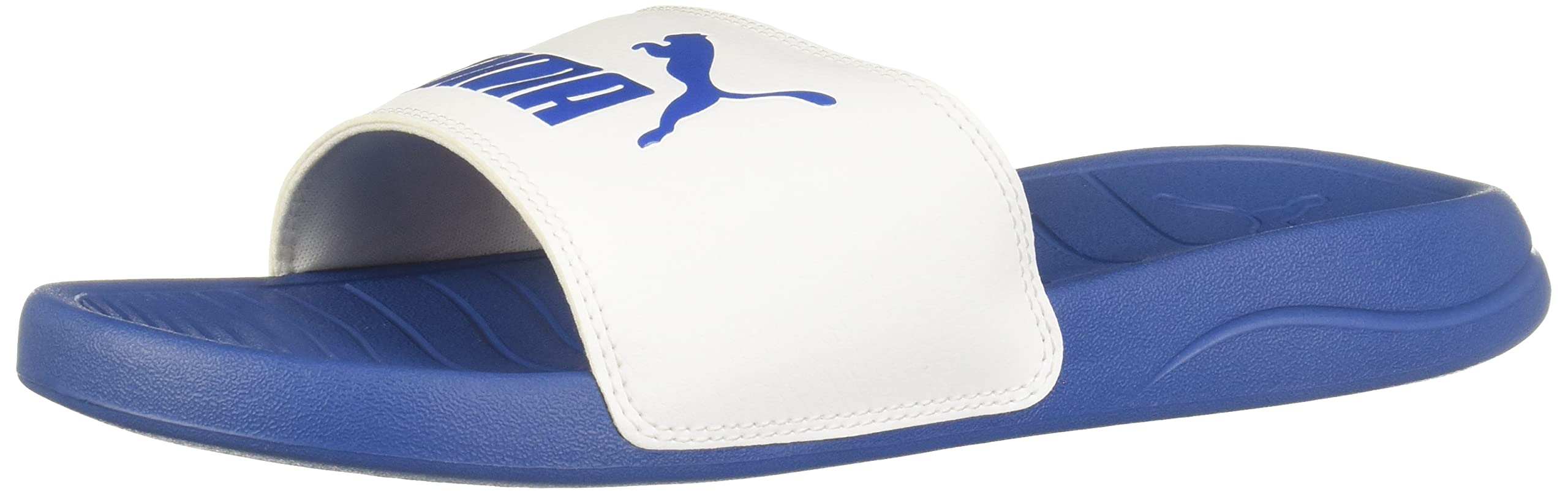 puma popcat slides blue