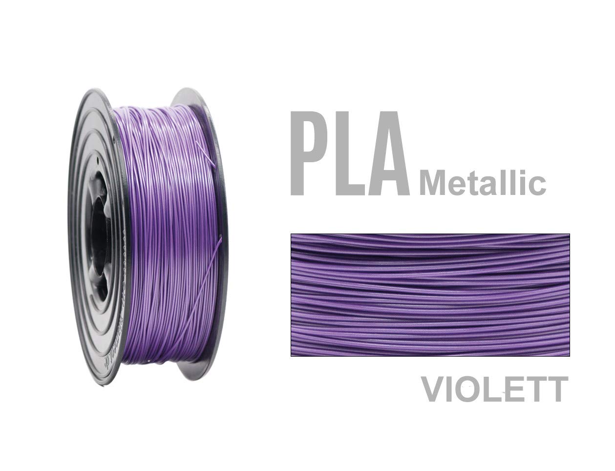 PLA Filament 1,75mm 3D Drucker oder Stift 5 er Set 5x 1Kg Metallic Set