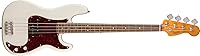 Vista 8 de Squier Classic Vibe 60s Jazz Bass, Sunburst de 3 colores, diapasón de laurel