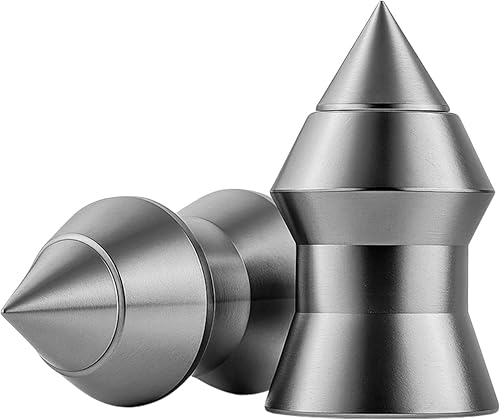 Miniatura 5 de Harpex Athenas Airgun Pellets calibre .22  Calibre .25  Diseño puntiagudo  Alta precisión  Pellets de plomo de precisión para tiro al objetivo,