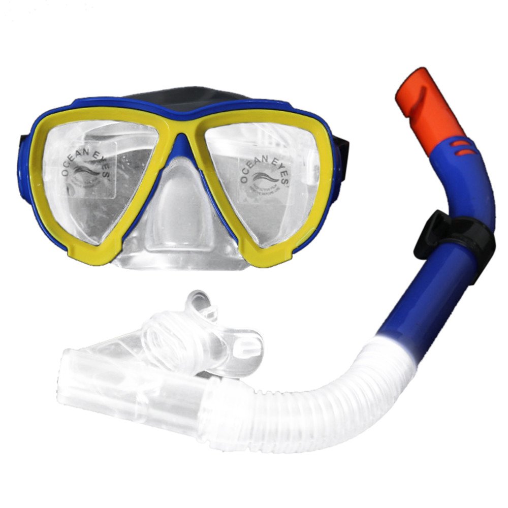 Buy Snorkel Set for Adult with 2 Mouthpieces, Diving Swimming Goggles