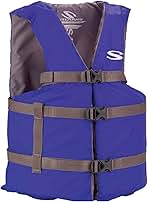 Stearns Adult Classic Series Life Vest, USCG Approved Type III Life Jacket with Standard & Oversized Fits, Great for Boating, Swimming, Watersports, & More