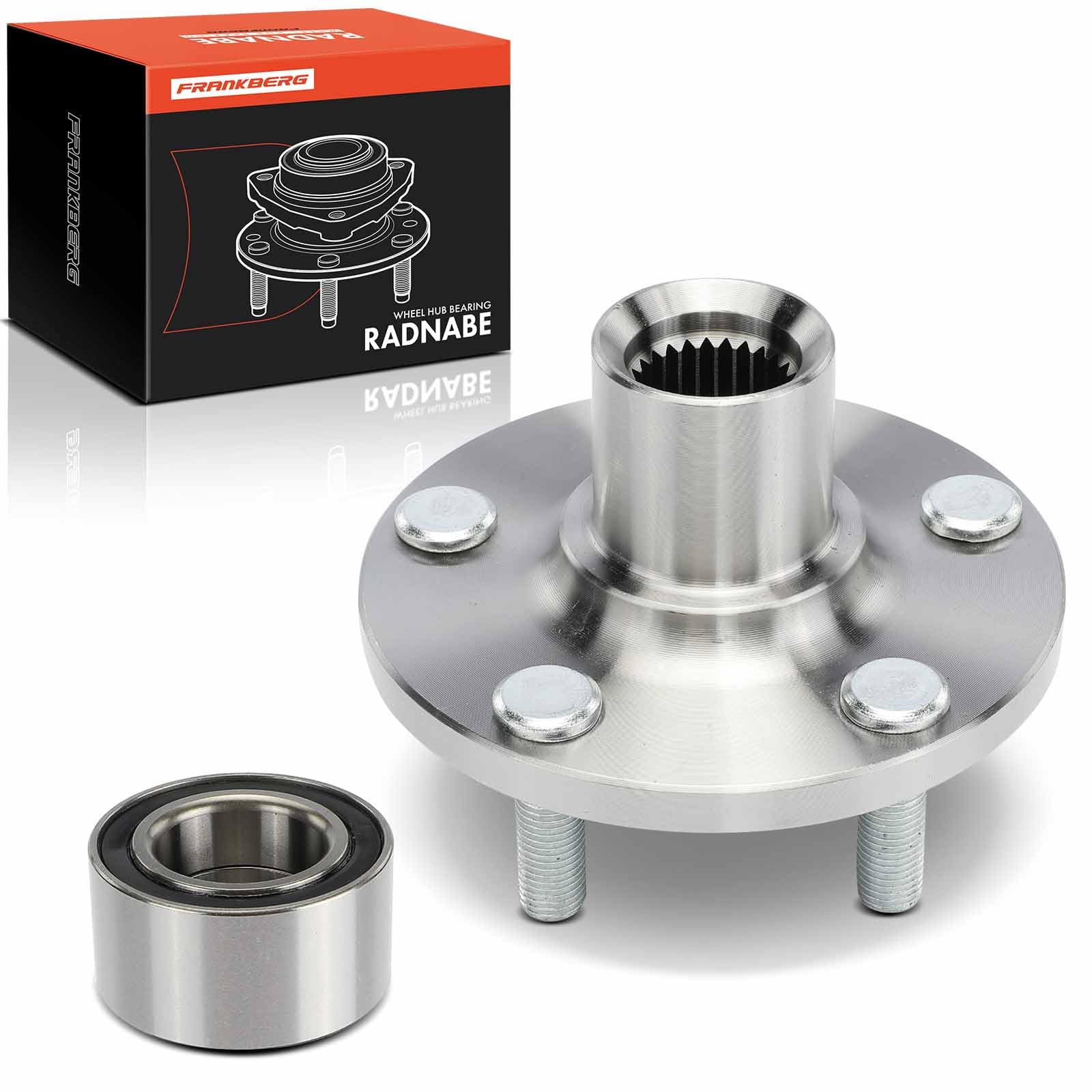 Frankberg Cuscinetto ruota Asse Anteriore Ruota flangiata diametro 126 Compatibile con PT Cruiser PT PT Cruiser Cabriolet Neon II Neon II Berlina 5272448AA 4670292AF SET49 510058 5272447AA 930-300