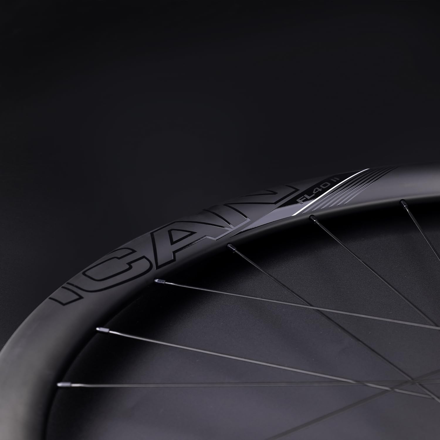 ICAN FL40Ⅱ 1212g Coppia ruote per bici da corsa, disco in carbonio, larghezza interna 23 mm, cerchi a U/V, mozzo con sistema a cricchetto 700C 36T(compatibile con ruota libera HG da strada, FL40Ⅱ）