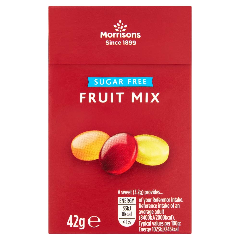 Own Label Sugar Free Fruit Mix 42g