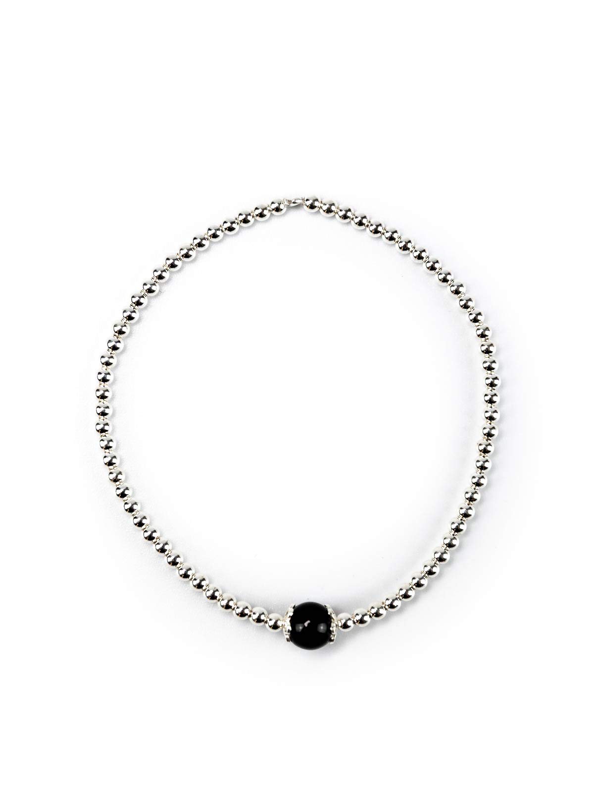 Su Coccu - Bracciale tradizionale sardo, amuleto. Argento925 (Nero), Karalbijoux