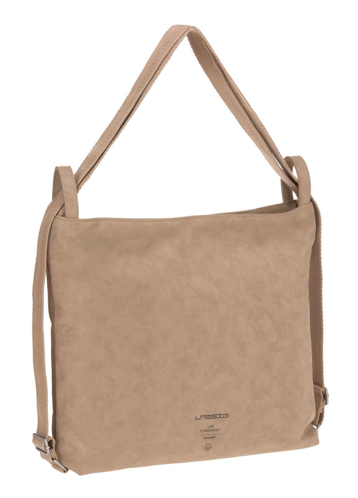 Lässig Borsa fasciatoio Tender Conversion Bag camel beige